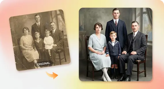 Unblur image and restore your precious memories