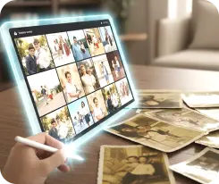 Unblur image and create perfect shots for social sharing
